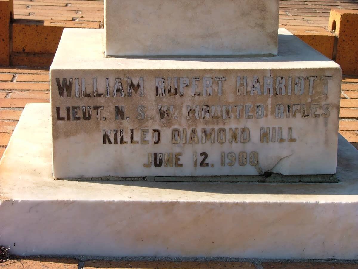 HARRIOTT William Rupert -1900