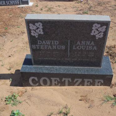 COETZEE Dawid Stefanus 1948- &amp; Anna Louisa 1952-2008