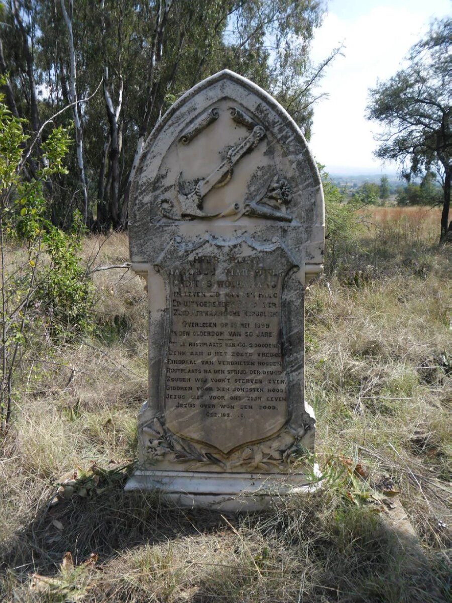WOLMARANS Jacobus Marthinus Andreas  -1899