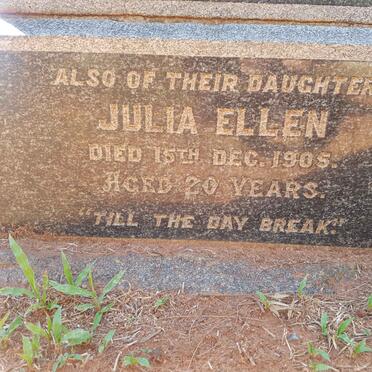 CHEFFINS Julia Ellen -1905