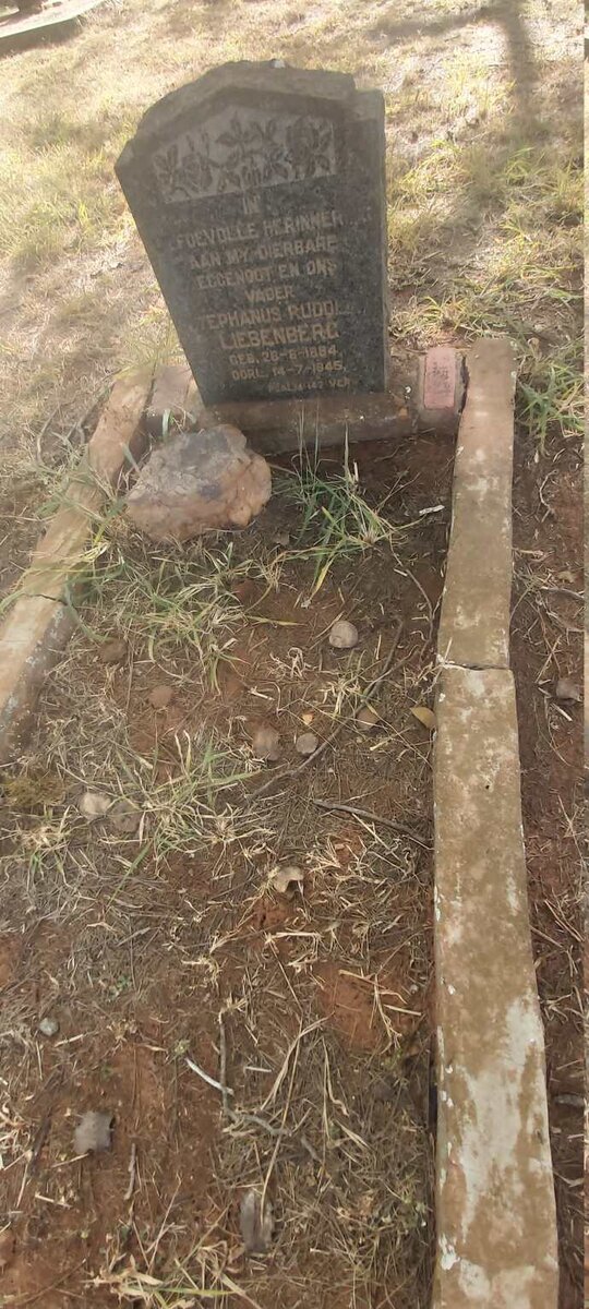 LIEBENBERG Stephanus Rudolf 1884-1945