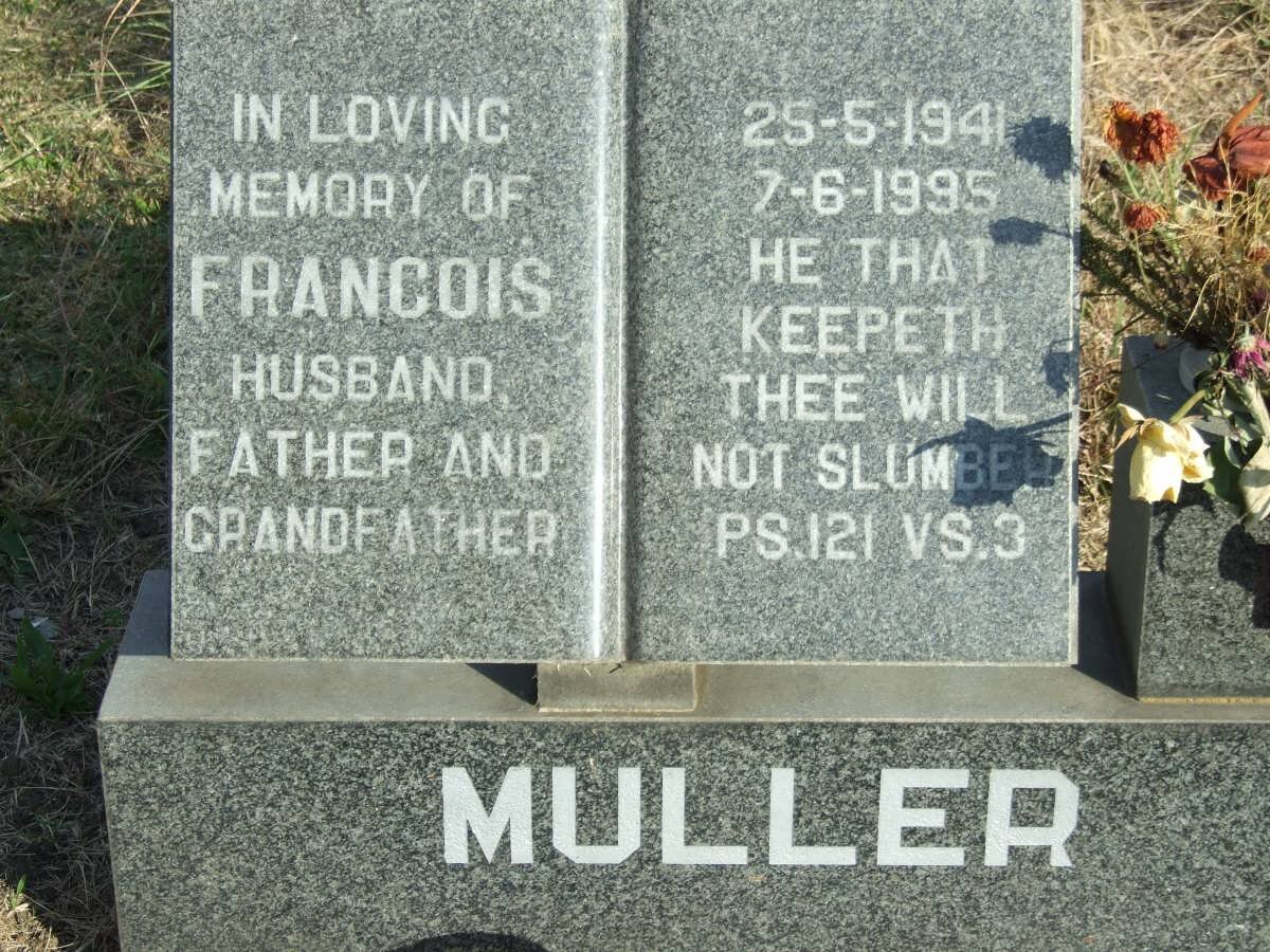 MULLER Francois 1941-1995