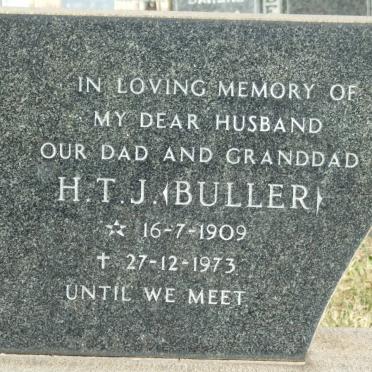 TARR H.T.J. 1909-1973 &amp; S.I. 1917-1980