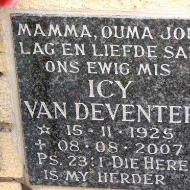 DEVENTER Icy, van 1925-2007