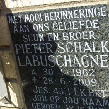 LABUSCHAGNE Pieter Schalk 1962-2009