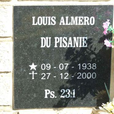 PISANIE Louis Almero, du 1938-2000