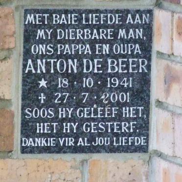 BEER Anton, de 1941-2000