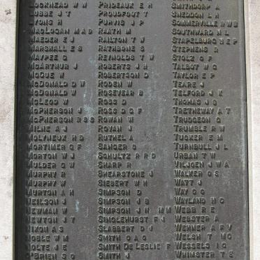 4. Germiston Oorloggedenkteken 1914-1918