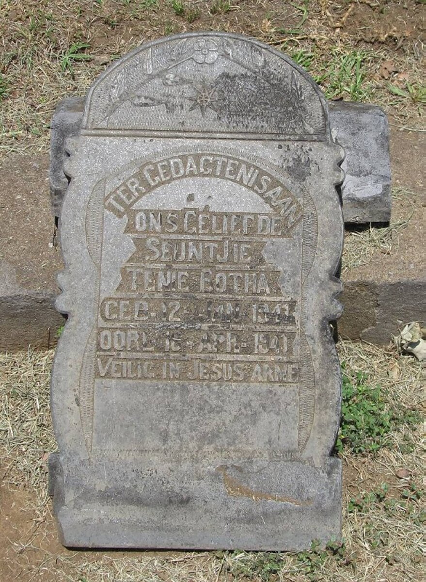 BOTHA Tenie 1941-1941