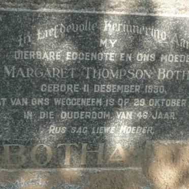 BOTHA Margaret Thompson 1890-1936