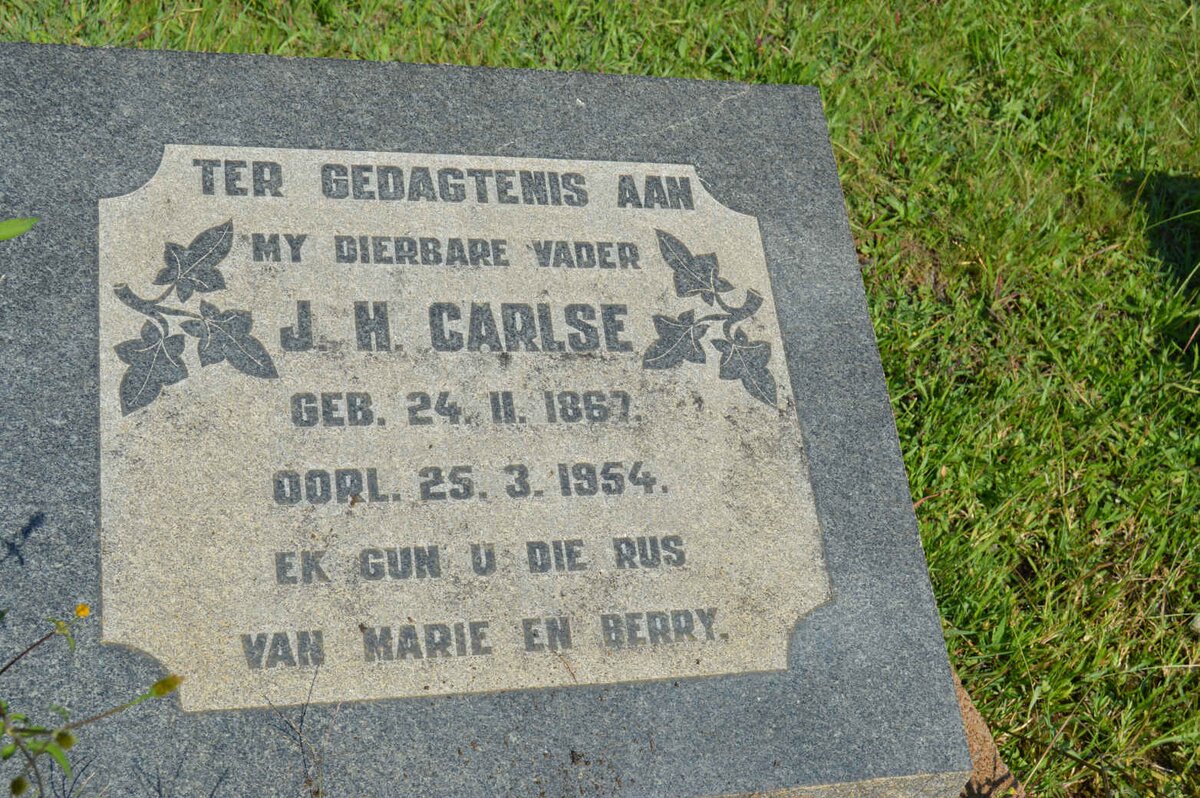 CARLSE J.H. 1867-1954