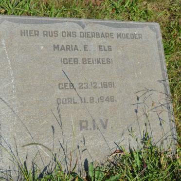 ELS Maria E. nee BEUKES 1861-1946