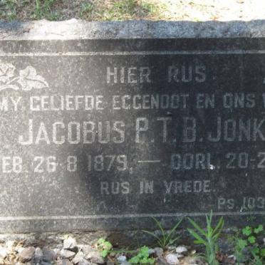 JONKER Jacobus P.T.B. 1879-1945
