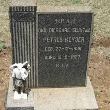 KEYSER Petrus 1936-1937