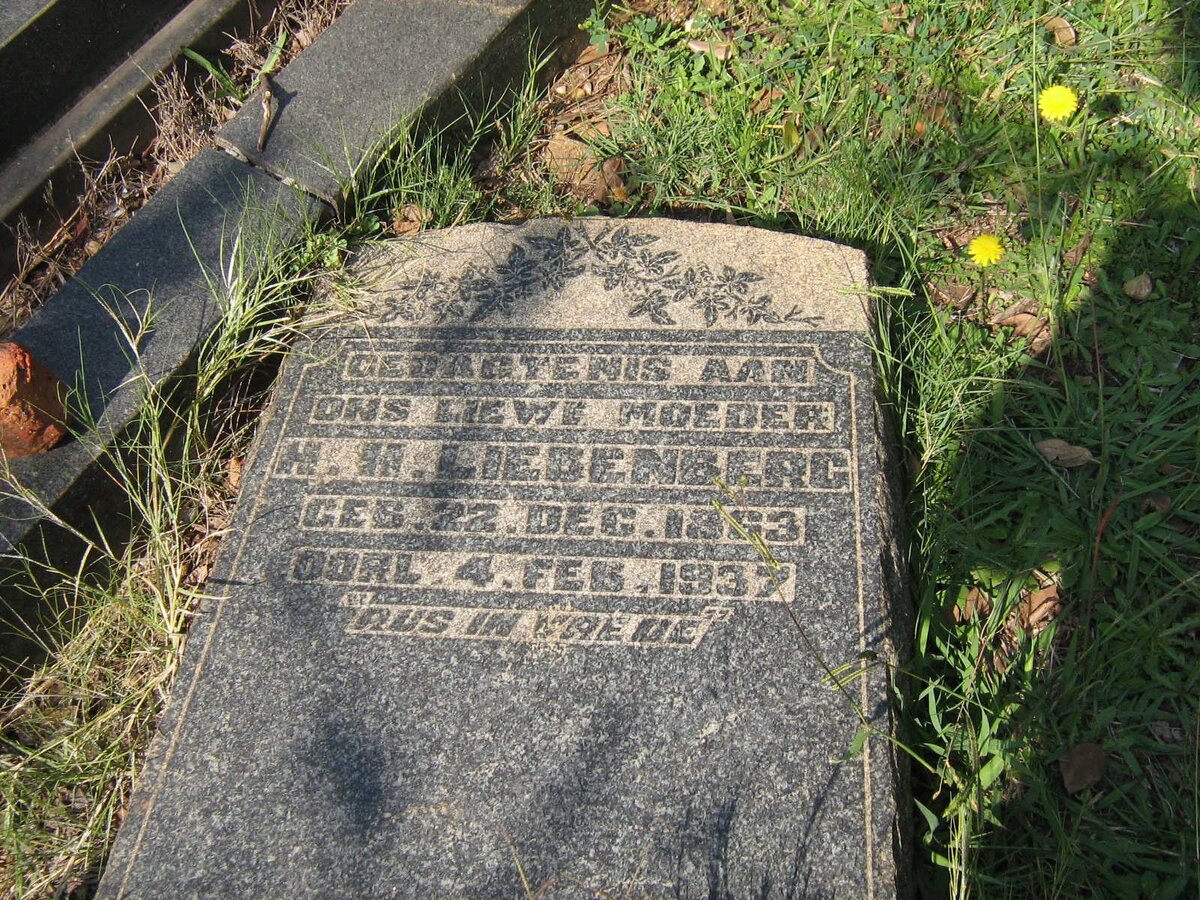 LIEBENBERG H.H. 1863-1937