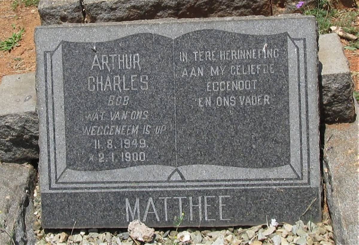 MATTHEE Arthur Charles 1900-1949
