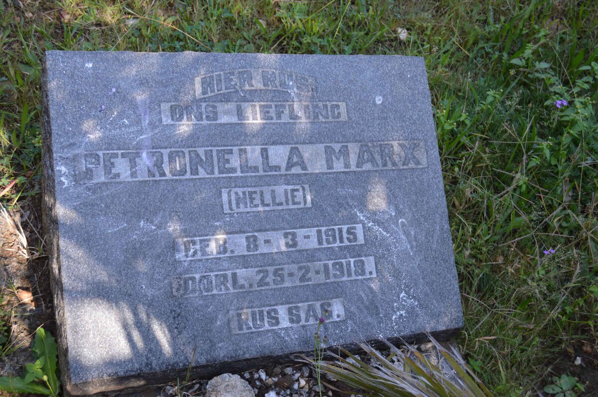 MARX Petronella 1915-1918