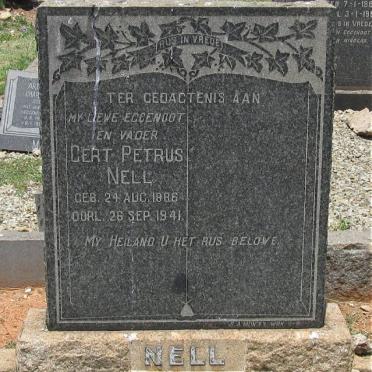 NELL Gert Petrus 1886-1941