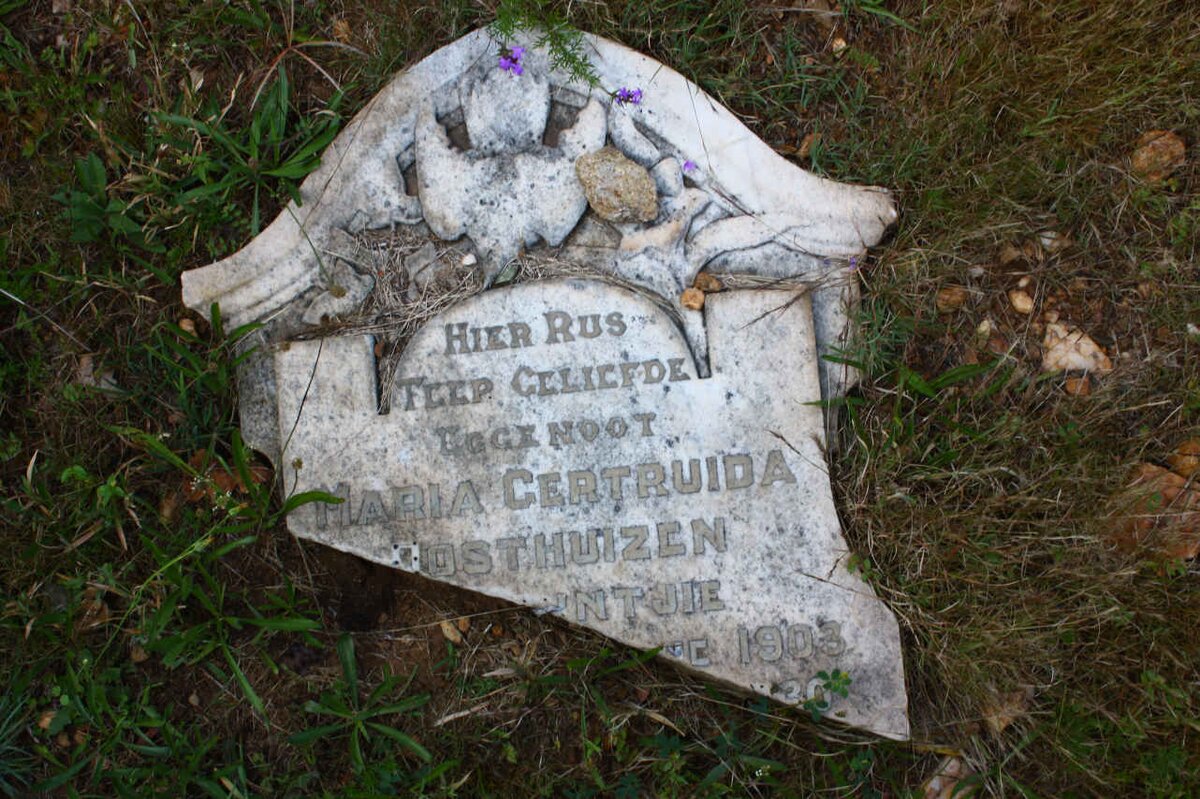 OOSTHUIZEN Maria Gertruida 1903-1930