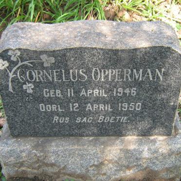 OPPERMAN Cornelus 1946-1950