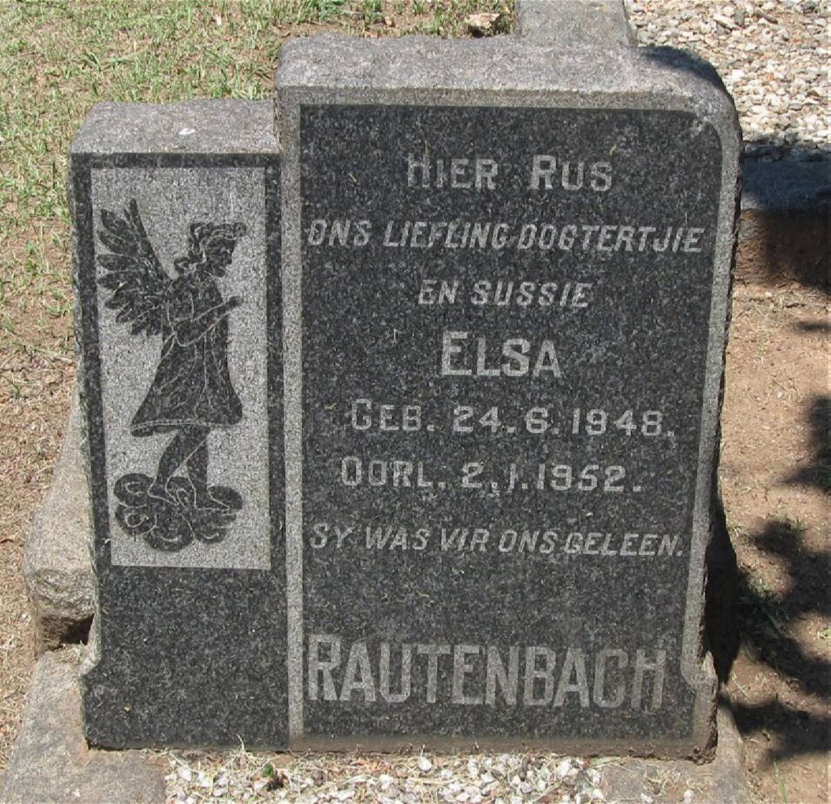 RAUTENBACH Elsa 1948-1952