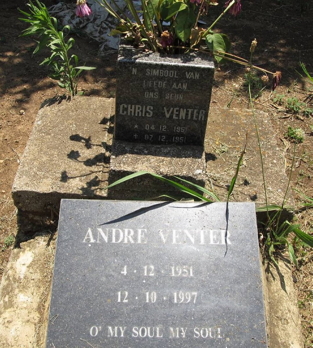 VENTER Chris 1951-1951 :: VENTER Andre 1951-1997