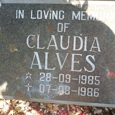 ALVES Claudia 1985-1986