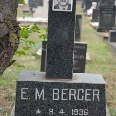 BERGER E.M. 1936-1979