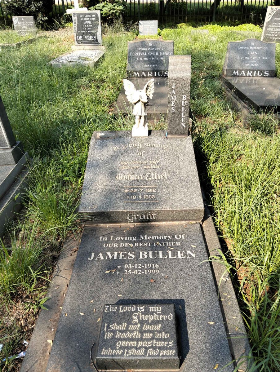 BULLEN James 1916-1999 :: GRANT Monica Ethel 1912-1963