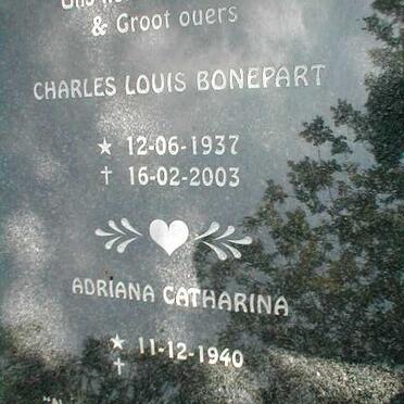 BEKKER Charles Louis Bonepart 1937-2003 & Adriana Catharina 1940- _2