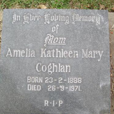 COGHLAN Amelia Kathleen Mary 1888-1971