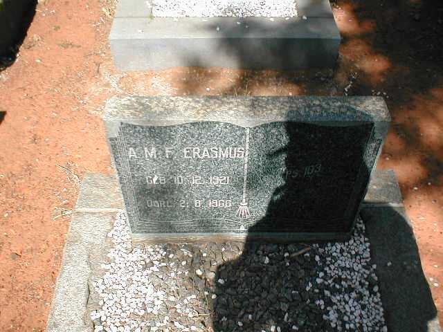 ERASMUS A.M.F. 1921-1966