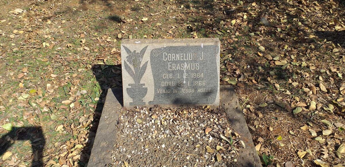 ERASMUS Cornelius J. 1964-1966