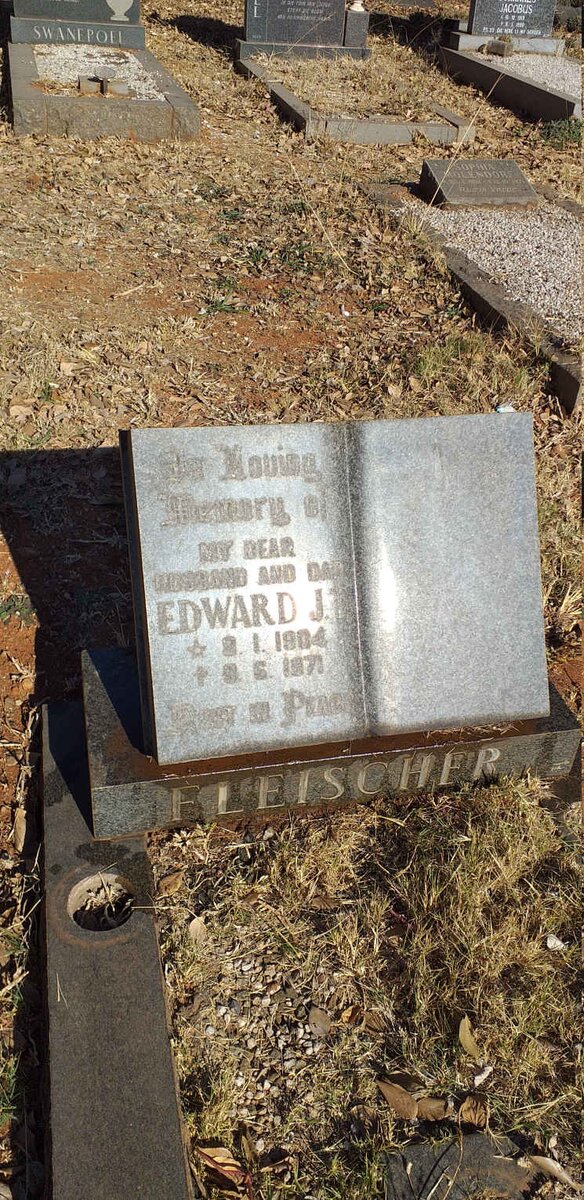 FLEISCHER Edward John 1904-1971