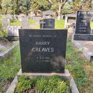 GREAVES Harry 1912-1981
