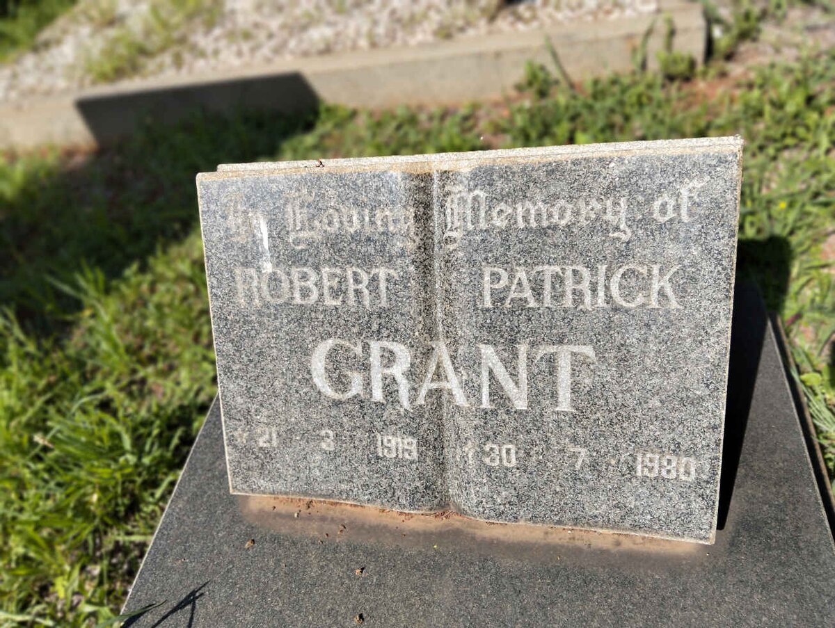 GRANT Robert Patrick 1919-1980