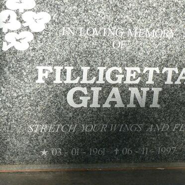 GIANI Filligetta 1961-1997