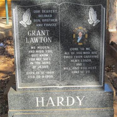 HARDY Grant Lawton 1968-1998