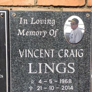 LINGS Vincent Craig 1968-2014