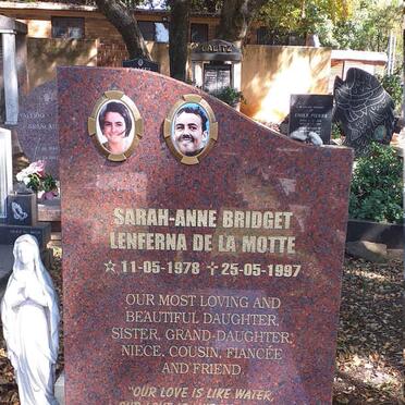 MOTTE Sarah-Anne Bridget, Lenferna de la 1978-1997 :: LENFERNE DE LA MOTTE Luc Francis Blade 1995-2017 _2