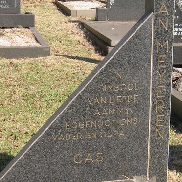MEYEREN Cas, van 1934-2002