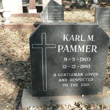 PAMMER Karl M. 1903-1983
