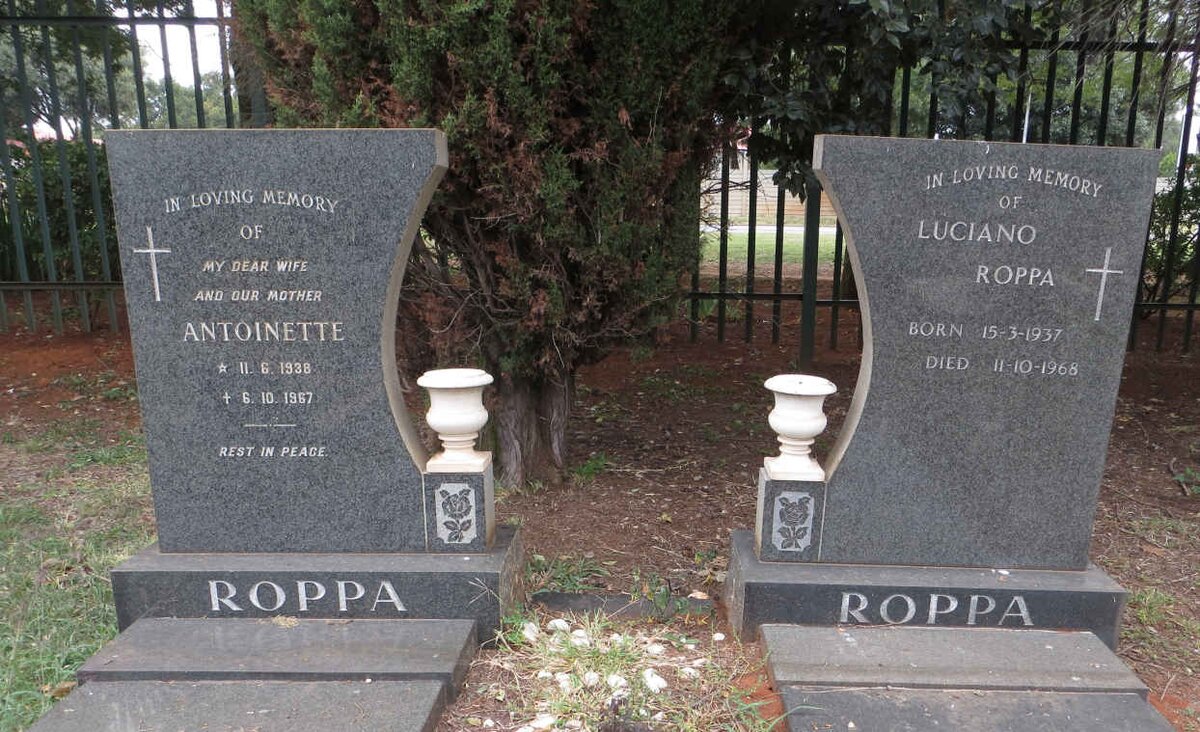 ROPPA Luciano 1937-1968 &amp; Antoinette 1938-1967
