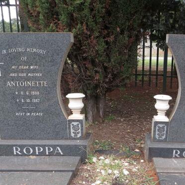 ROPPA Luciano 1937-1968 &amp; Antoinette 1938-1967