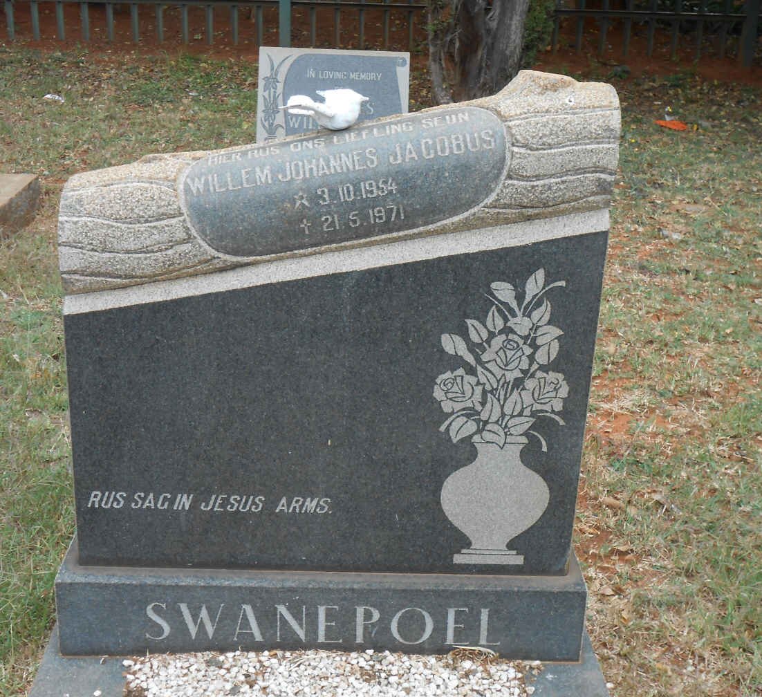 SWANEPOEL Willem Johannes Jacobus 1954-1971