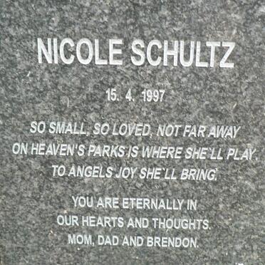 SCHULTZ Nicole -1997
