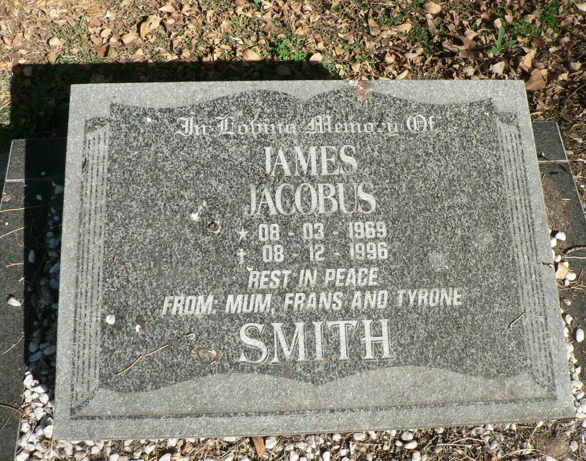 SMITH James Jacobus 1969-1996