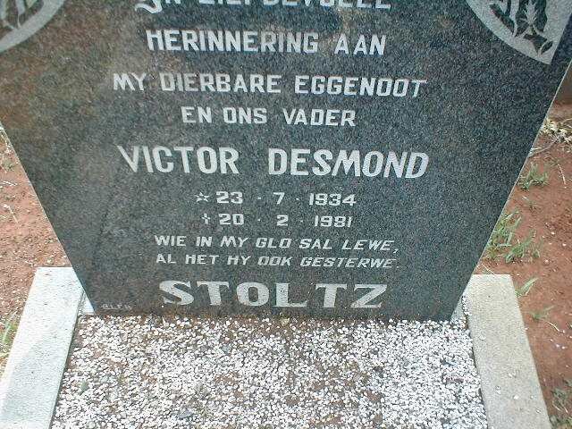STOLTZ Victor Desmond 1934-1981