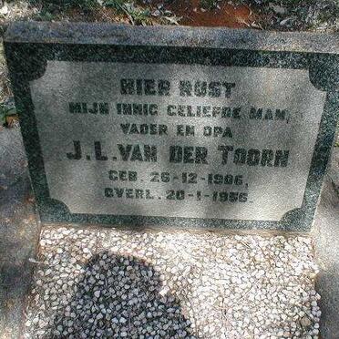 TOORN J.L., van der 1906-1956
