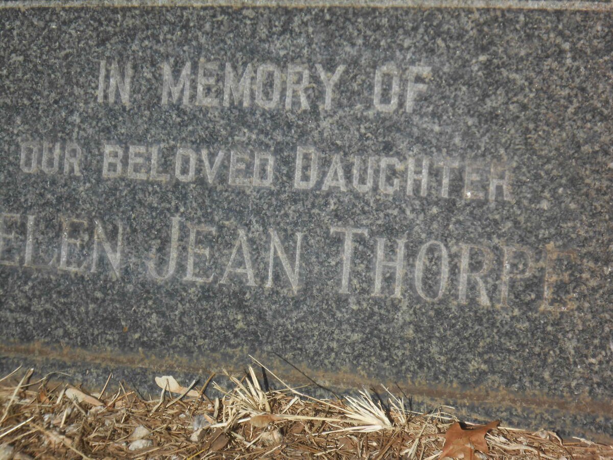 THORPE Helen Jean -1966